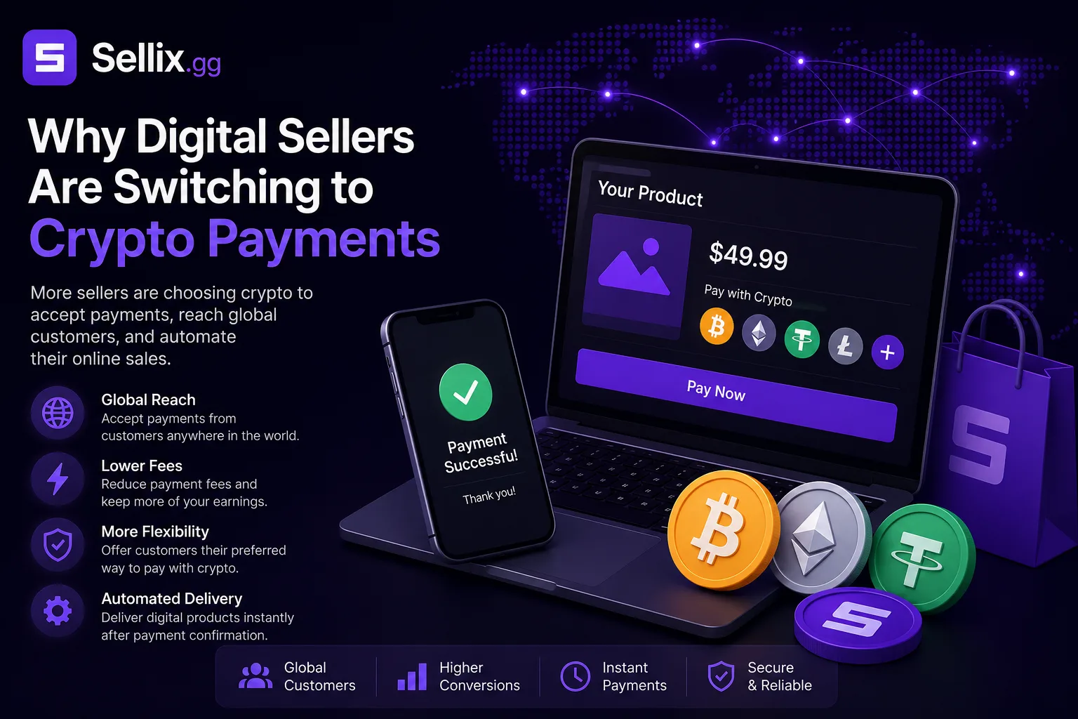Why Digital Sellers Are Switching to Crypto Payments